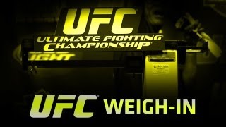 UFC MUNOZ vs WEIDMAN Weigh In LIVE [upl. by Willem]