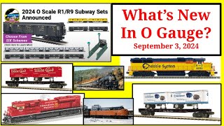 New O Gauge Releases For September 3 2024  Lionel and MTH [upl. by Ynot]