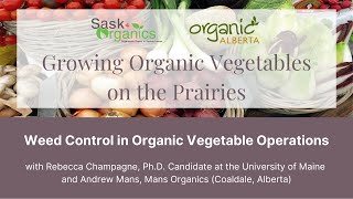 Weed Control in Organic Vegetable Operations [upl. by Aerdna752]