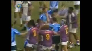 Rugby fight  Griffons vs Blue Bulls [upl. by Eirelam]