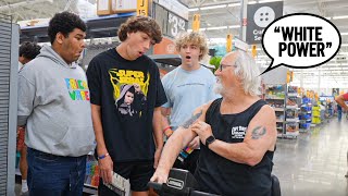 Catching Racist Old Man at Walmart [upl. by Bollay]