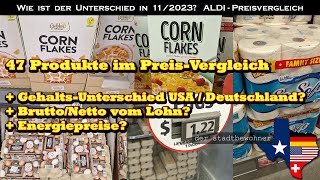 DeutschlandUSA  Wie groß ist der Preisunterschied in 112023 [upl. by Eronel]