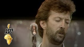 Eric Clapton  Shes Waiting Live Aid 1985 [upl. by Kenay617]