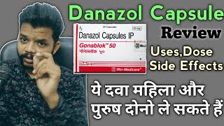 Danazol Review  danazol capsule usesdoses and side effects in hindi [upl. by Selhorst780]