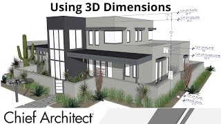 Creating Residential 3D Dimensions [upl. by Leumel]