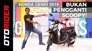 Honda Genio 2019 First Ride Review  Indonesia  OtoRider [upl. by Tadashi]