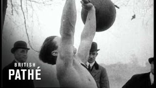 Swiss Athletes Have Now Succeeded In Lifting Johnny Coulon 1921 [upl. by Casaleggio]