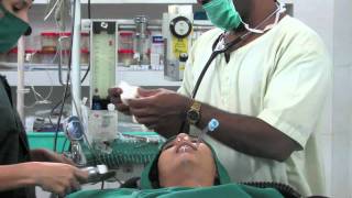 Intubation procedure [upl. by Ordnagela]