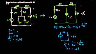 First Order Transient Circuit Analysis [upl. by Pompei]