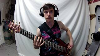 Skinless  Spoils of the Sycophant Bass Cover [upl. by Yanrahs]