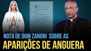 NOTA DO ARCEBISPO DOM ZANONI SOBRE AS APARIÇÕES DE ANGUERA  Rafael Brito [upl. by Mooney]