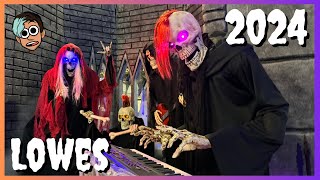 👻Lowes Halloween 2024  Full EARLY Walkthrough🎃 [upl. by Eelarual295]