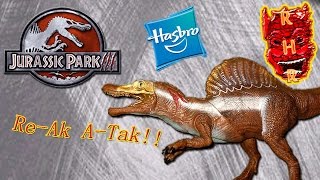 Jurassic Park Toys JP3  Animatronic Spinosaurus Review [upl. by Eiramyllek]