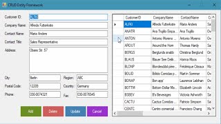 VBNET Tutorial  Insert Update Delete Data in Database from DataGridView  FoxLearn [upl. by Straus698]