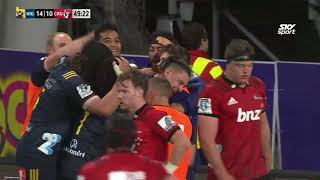 ROUND 5 HIGHLIGHTS Highlanders v Crusaders  2018 [upl. by Nahsab]