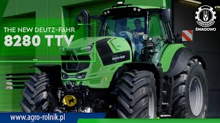 Ciągnik DEUTZFAHR 8280 TTV  poznaj jego możliwości i wyposażenie [upl. by Flor]