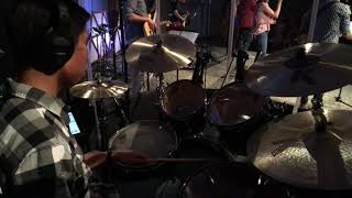 O Praise The Name Anástasis  Hillsong Worship  Live Drums EFreeDB Good Friday 2019 [upl. by Irrot293]