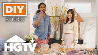 Refresh Your Home Decor HGTV Canada DIY Studio  Presented by HomeSense [upl. by Eerej]