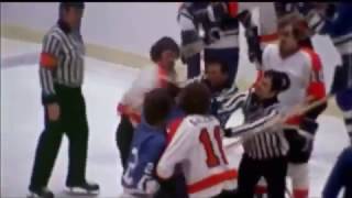 Philadelphia Flyers Dave quotThe Hammerquot Schultz NHL Fight Video [upl. by Obelia]