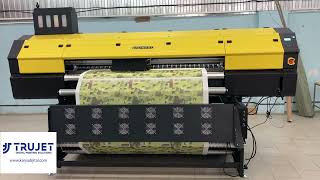 TRUJET M8 Karya Dijital Sublimation Printing Machine [upl. by Beare]