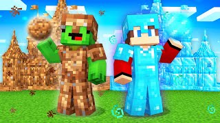 Mikey POOR King vs JJ RICH King Survival Battle in Minecraft Maizen [upl. by Hort]