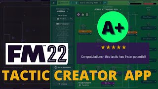 FM22  Create your PERFECT Tactic with this Web App  RATEMYTACTIC [upl. by Arrek]