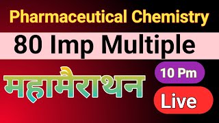 Pharmaceutical Chemistry most imp multiple choice  Dpharm 1st year [upl. by Deach]