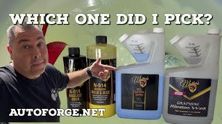 McKee’s 37 Rinseless Wash Which One Shines The Best Auto Detailing Car Washing Autoforgenet [upl. by Oeflein]