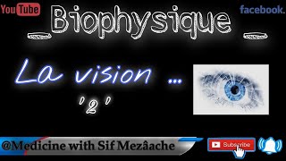 Biophysique de la Vision  Partie 02  Biophysique 2ème MED [upl. by Athene]