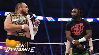 Swerve addresses AEW Revolution amp AEW Champ Samoa Joe answers  3624 AEW Dynamite [upl. by Florella]