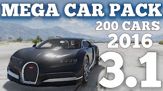 GTA V  MEGA REALISTIC CAR PACK 31  OIV File 300 VEHICLES DOWNLOAD [upl. by Akenehs]