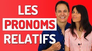 LES PRONOMS RELATIFS EN FRANÇAIS  pronoms relatifs simples et pronoms relatifs composés [upl. by Ayiotal]