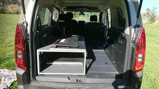 Citroen Berlingo XL Campervan transformation [upl. by Arval]