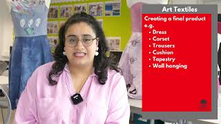 Art Textiles GCSE Options Video [upl. by Rosalynd]