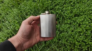 Манерка 120 мл  Stainless Steel Hip Flask 4 oz [upl. by Player965]