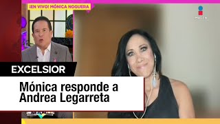 Mónica Noguera responde sobre la supuesta boda con Erik Rubín [upl. by Initirb]