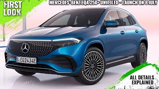 MercedesBenz EQA 250 Unveiled With One Variant  Explained All Spec Features And More [upl. by Maharg36]