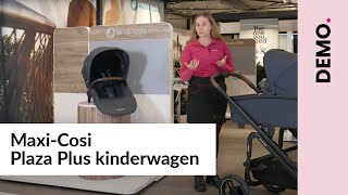 MaxiCosi Plaza Plus kinderwagen  Demo [upl. by Bilicki]