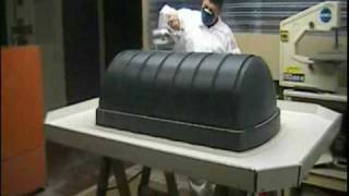 1 making a fibreglass mould using optimold tooling resin [upl. by Yesnik]