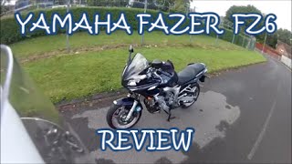 Yamaha FZ6 Fazer Review [upl. by Supat870]