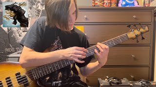 Archspire  Drone Corpse Aviator  BASS COVER [upl. by Neenaej]