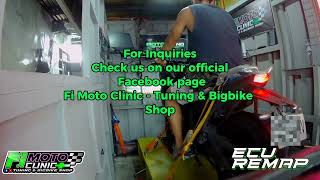 CF MOTO 650GT DYNO TUNING REMAP [upl. by Adnirem]