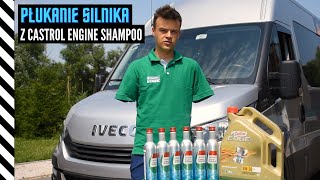 Płukanie silnika z Castrol Engine Shampoo  Bartosz Ostałowski [upl. by Eirahcaz]