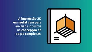 Impressão 3D em metal o que você precisa saber [upl. by Alyakam]