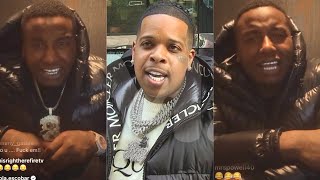 HONEYKOMB BRAZY DISSES FINESSE 2TYMES ON INSTAGRAM LIVE amp SAID HE GOT A BBL [upl. by Orlantha131]