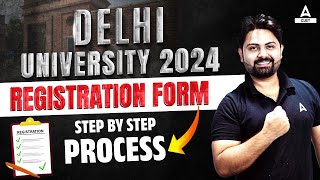 How to Fill DU Registration Form 2024 Step By Step Process  CUET 2024 Biggest Update🔥 [upl. by Martinson126]