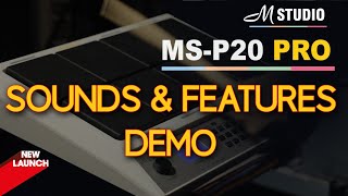 M Studio MSP20 PRO OCTOPAD  Sounds amp Features Demo  पूरी खबर और विवरण  by Bhavik Gajjar [upl. by Aciraj]