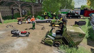 Entreprise paysagiste abandonnée nous rend riche  Farming Simulator 22 [upl. by Santiago]