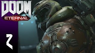 Doom Eternal Part 2  But One Man  Commentary Over Cutscenes  TheStrawhatNO Lets Plays [upl. by Anovahs]