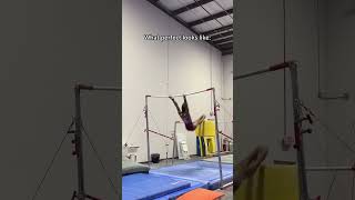 Do the women have better Jagers than men🤔 gymnastics bars perfect [upl. by Ogaitnas]